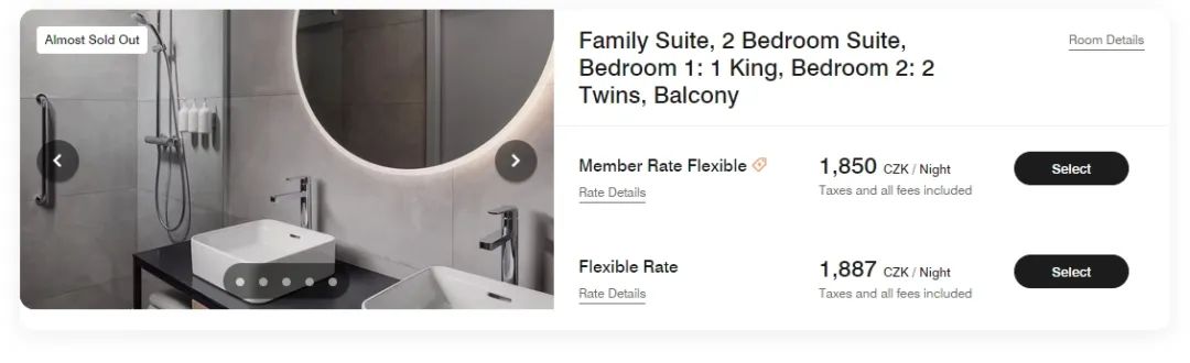《80美元不到的双卧室套房，还是新开的高评分酒店，这好像比Bug价更香哦》
