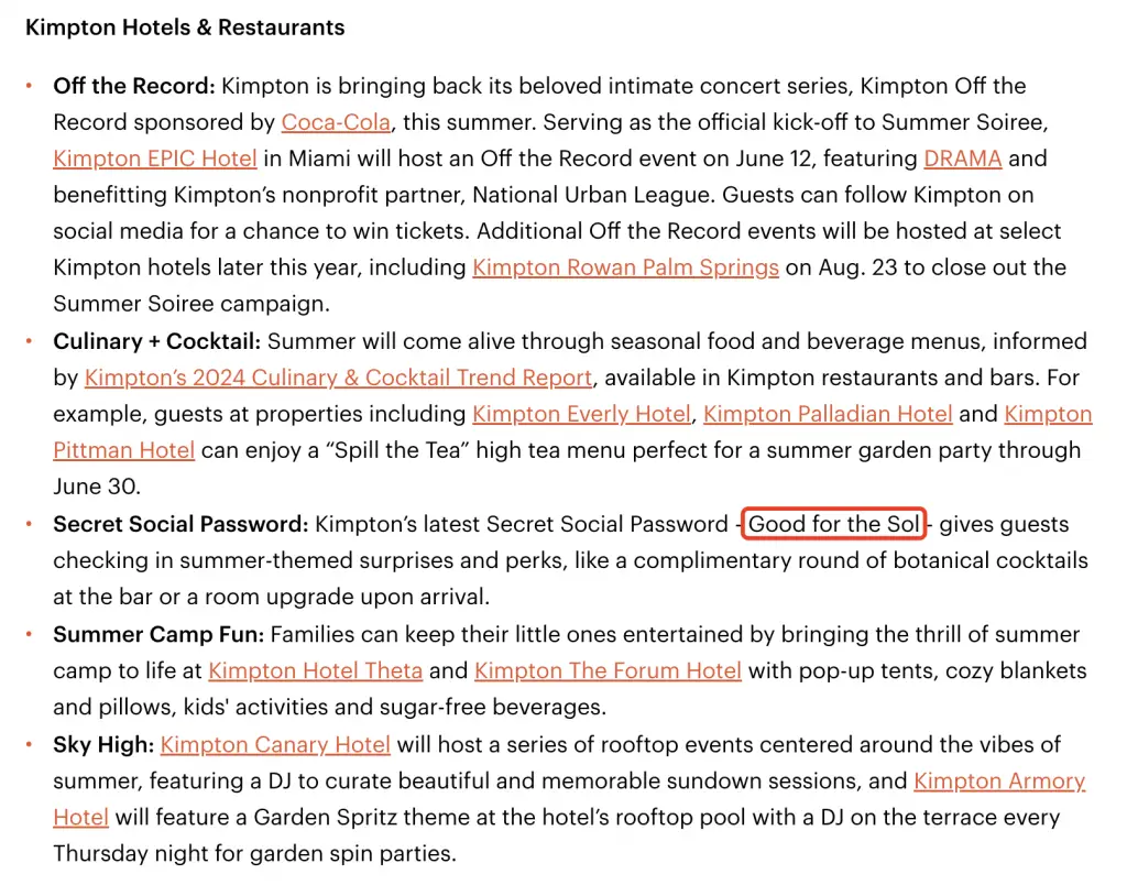 入住该品牌酒店的时候报出此暗号有惊喜哦 1 入住该品牌酒店的时候报出此暗号有惊喜哦