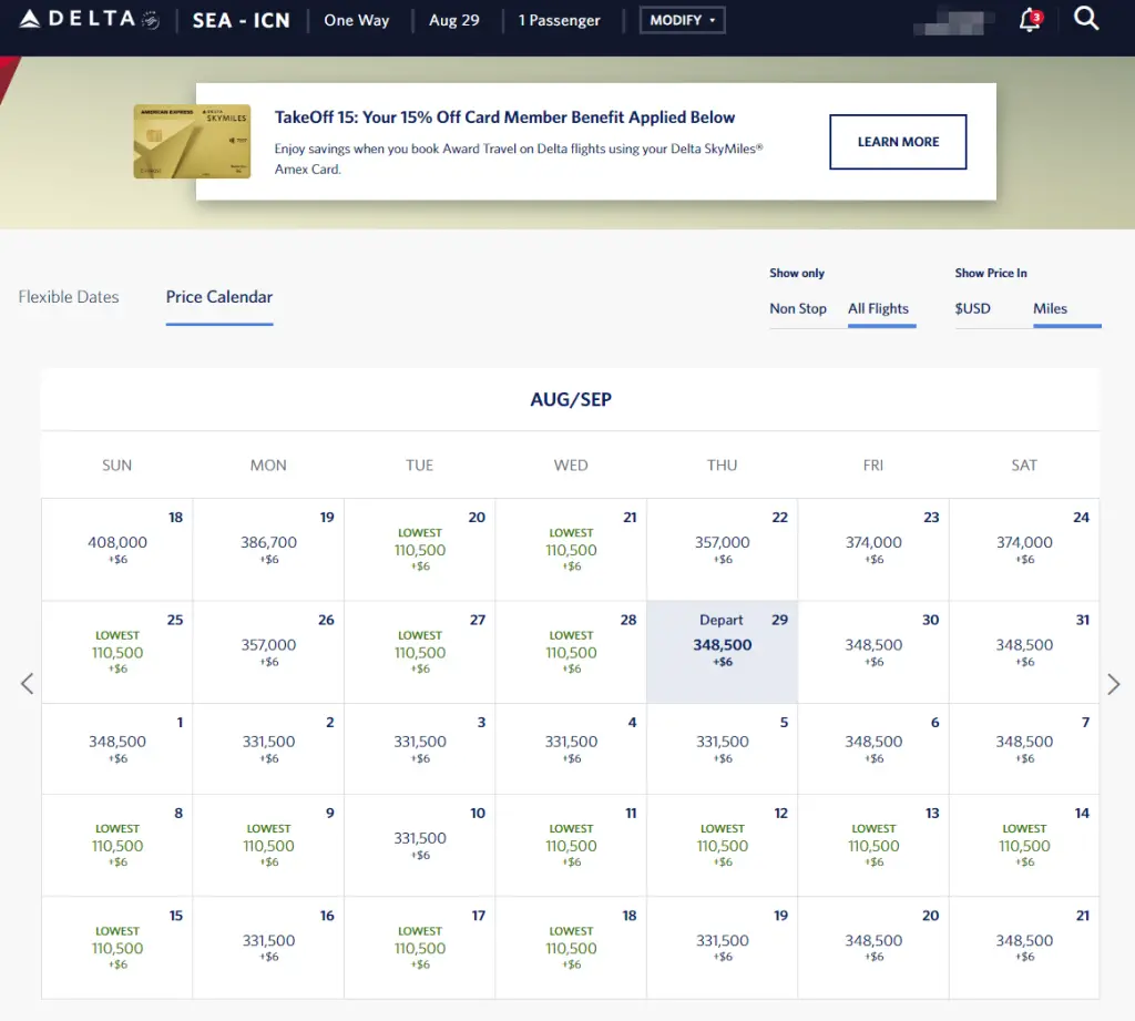 达美航空(DL)首尔线跨太平洋商务舱里程票来了,8-9月黄金时间,免费退改&全美联运 1 达美航空(DL)首尔线跨太平洋商务舱里程票来了,8-9月黄金时间,免费退改&全美联运