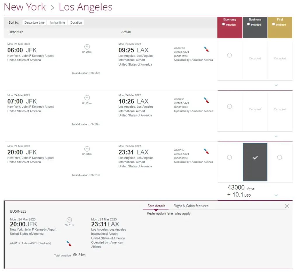 步英航Avios后尘,卡航Avios兑换美国航空/阿拉斯加航空(AA/AS)航班也跟着贬值了 5 步英航Avios后尘,卡航Avios兑换美国航空/阿拉斯加航空(AA/AS)航班也跟着贬值了