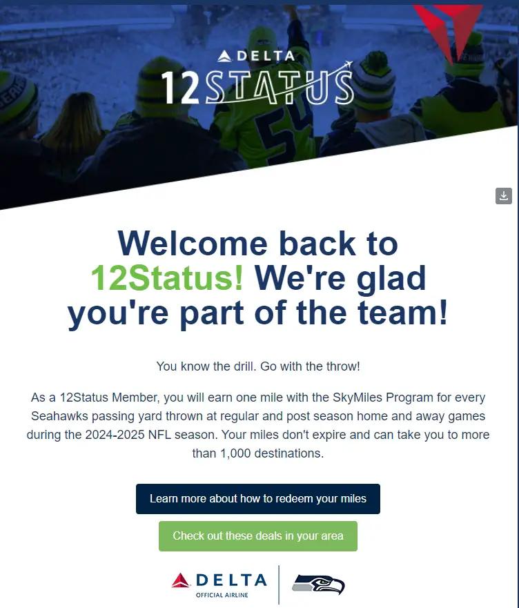 躺赚免费机票+优先登机权益，达美航空一年一度12status里程大派送活动又回来了