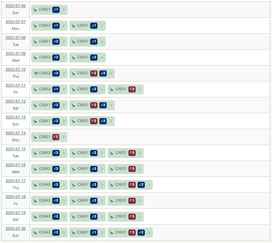 国泰中美直航大放票，58K点数可拿下商务舱，旺季大量时间也有票
