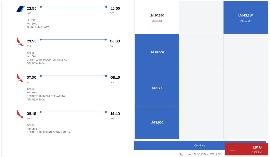 哥伦比亚航空Lifemiles贬值后又一大损失,头等舱混舱行程也无法网上兑换了 1 哥伦比亚航空Lifemiles贬值后又一大损失,头等舱混舱行程也无法网上兑换了