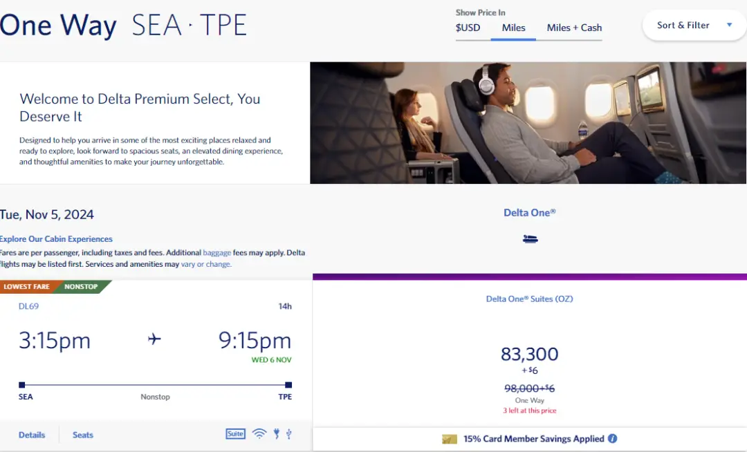 开卡即送跨亚美商务舱机票,Amex Delta 6大联名卡纷纷推出高额开卡奖励 5 开卡即送跨太平洋商务舱机票,Amex Delta6大联名卡纷纷推出高额开卡奖励