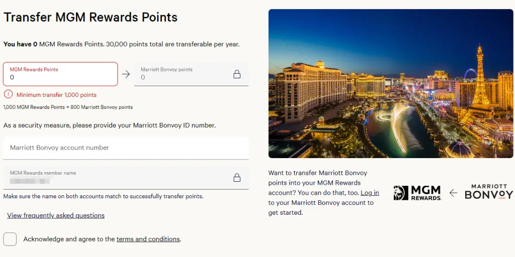 万豪和MGM账户间转分正式开启