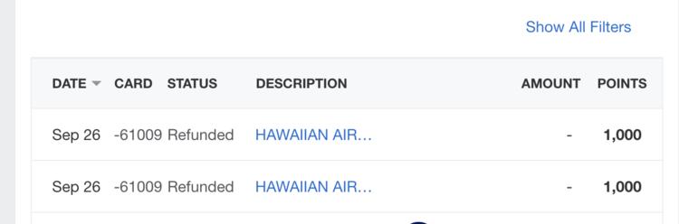 【已恢复,可以MR转点至AS了】阿拉斯加航空/夏威夷航空点数1:1互转开启,但是Amex似乎瞬间拔网线了? 8 【已恢复,可以MR转点至AS了】阿拉斯加航空/夏威夷航空点数1:1互转开启,但是Amex似乎瞬间拔网线了?