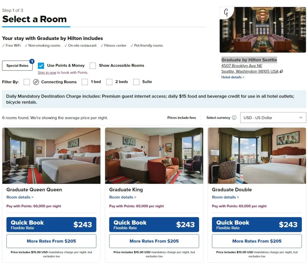 希尔顿全新品牌Graduate by Hilton上线了，全新的促销活动也来了