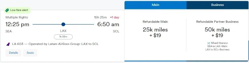 60K点数/1000美元出头兑换16小时商务舱,还送免费停留,阿拉斯加航空里程兑换美洲航班全都是兑换甜点 12 60K点数/1000美元出头兑换16小时商务舱,还送免费停留,超值兑换岂能错过?