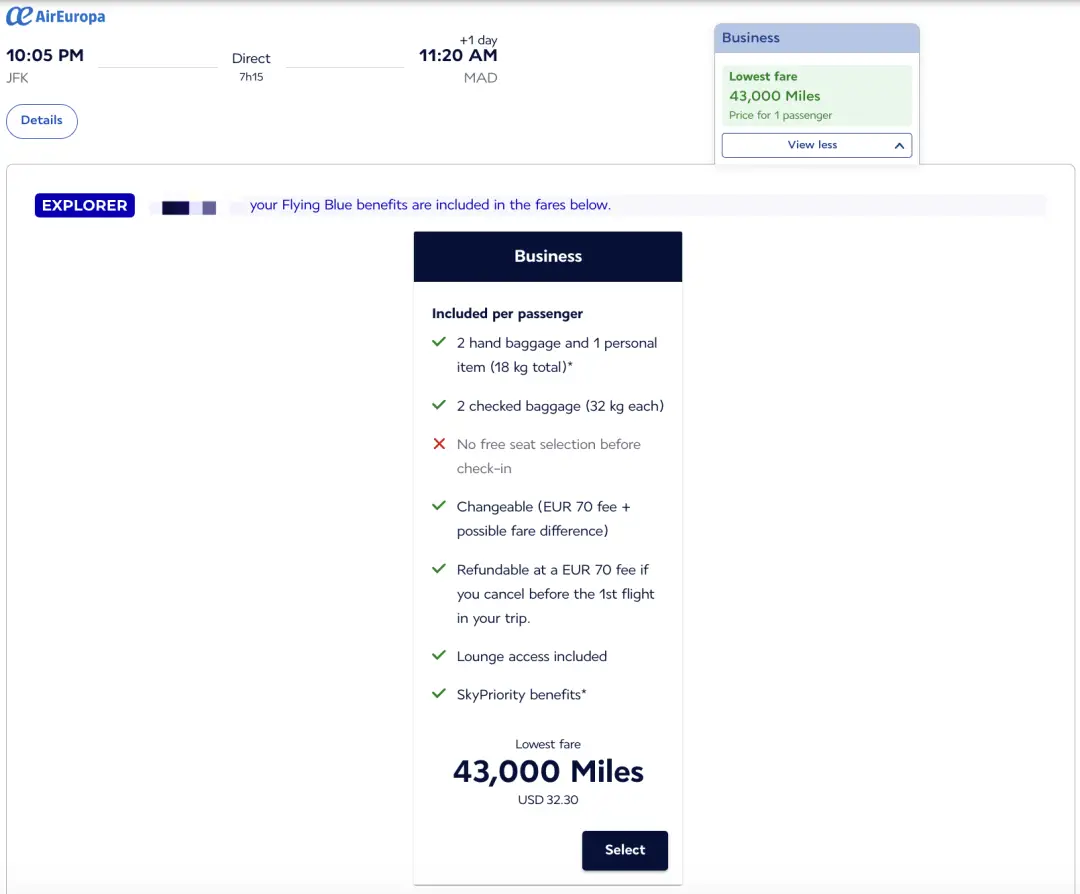 36K点数 + 极低税费 / 700美元不到拿下跨途商务舱，赶快掌握这个鲜为人知的知识点
