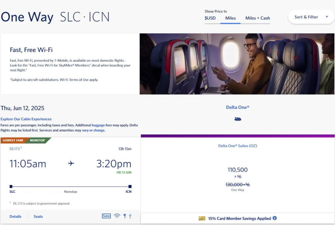 全面开花!达美航空跨太平洋多条路线低价商务舱大放票(覆盖临期、过年、暑假旺季),绝佳兑换机会,不容错过! 16 全面开花!跨太平洋多条路线低价商务舱大放票(覆盖临期、过年、暑假旺季),这家航司的绝佳兑换机会,不容错过!