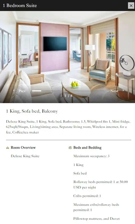 万豪40K免房券居然住到了水准不错的丽思卡尔顿，然而本来到手的套房没了……