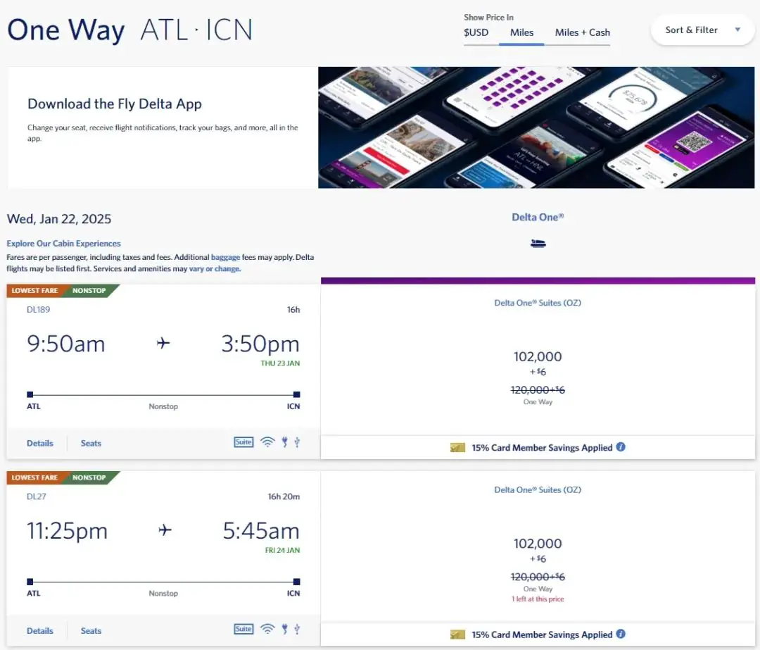 全面开花!达美航空跨太平洋多条路线低价商务舱大放票(覆盖临期、过年、暑假旺季),绝佳兑换机会,不容错过! 13 全面开花!跨太平洋多条路线低价商务舱大放票(覆盖临期、过年、暑假旺季),这家航司的绝佳兑换机会,不容错过!