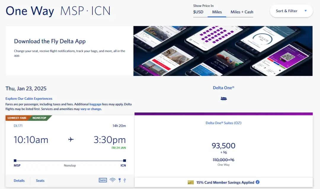 全面开花!达美航空跨太平洋多条路线低价商务舱大放票(覆盖临期、过年、暑假旺季),绝佳兑换机会,不容错过! 11 全面开花!跨太平洋多条路线低价商务舱大放票(覆盖临期、过年、暑假旺季),这家航司的绝佳兑换机会,不容错过!