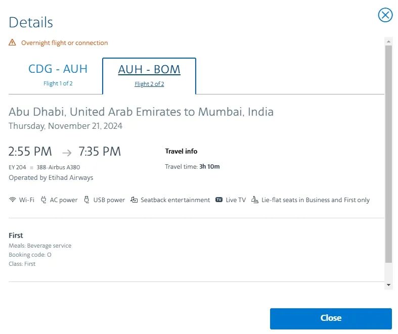 62.5K点数拿下最奢华体验！10小时空中公寓头等舱飞行，海量日期可选，还能万米高空洗澡！