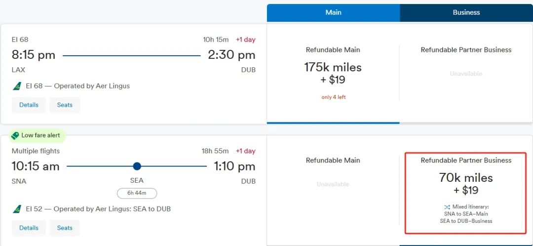 600美元拿下!阿拉斯加航空里程兑换欧美线商务舱应该这么玩,史低价促销留给大家时间不多了哦 7 600美元拿下跨洋商务舱,史低价促销留给大家时间不多了哦