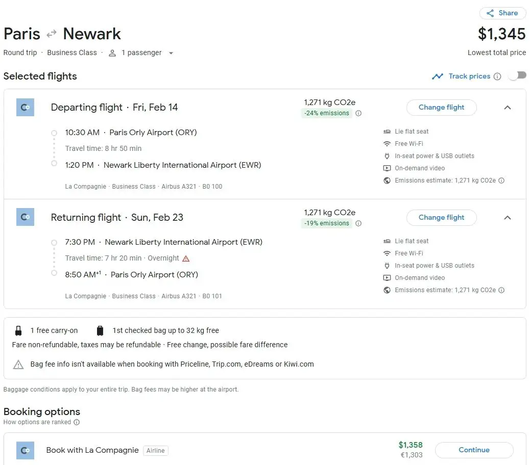 只有商务舱的“廉价航空”黑五限时促销（还有航司内卷特别惊喜），2000美元平躺商务舱往返欧洲