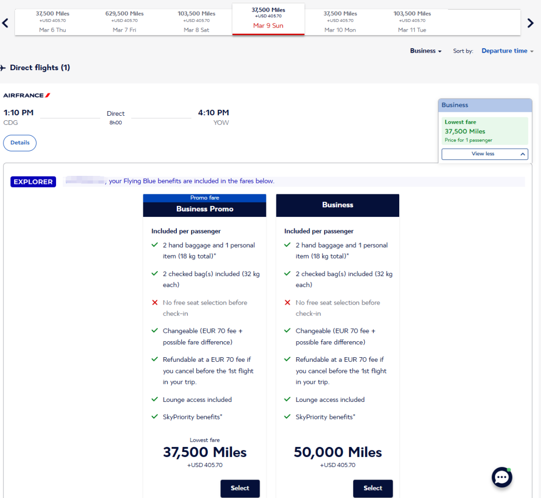 法航荷航新一期Promo Rewards:32K点数兑换跨洋商务舱,东西部都有,双重福利齐上阵 6 32K点数兑换跨洋商务舱,东西部都有,双重福利齐上阵