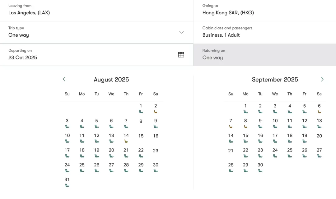 国泰中美直航商务舱里程票全路线放出,抓紧时间尽快锁票! 24 这家航司中美直航商务舱里程票全路线放出,抓紧时间尽快锁票!