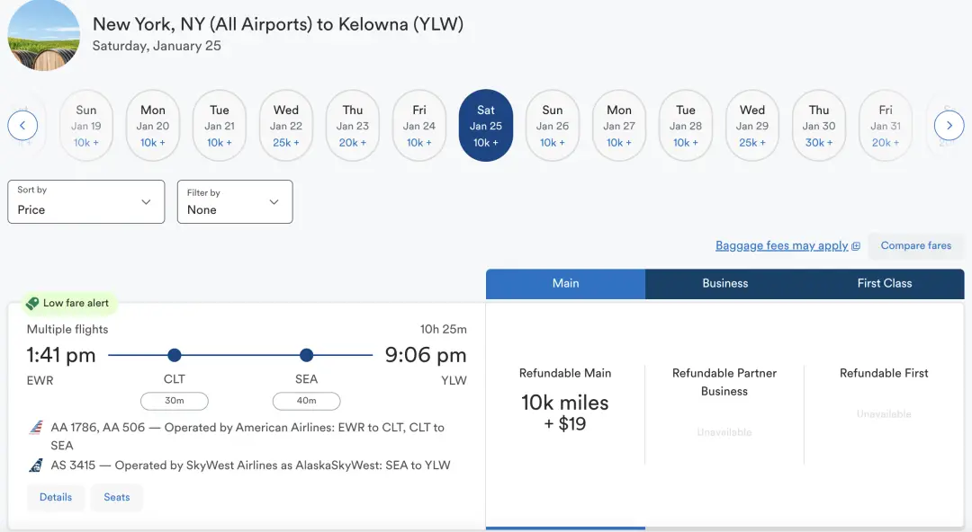 低至10K点数,各种白菜价长途航班,还有一条意想不到的中美低价路线,阿拉斯加航空新一期Explore Global Getaways也有隐藏玩法哦 6 低至10K点数,各种白菜价长途航班,还有一条意想不到的中美低价路线,这个促销活动也有隐藏玩法哦