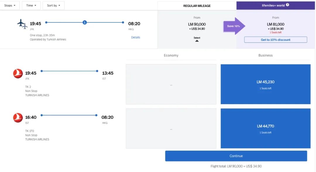 中美线还能这么飞哦,土航近期和远期商务舱里程票超低成本锁定,而且是超级村村通哦 3 中美线还能这么飞哦,临近和远期都有不少商务舱里程票,超低成本锁定,而且是超级村村通哦