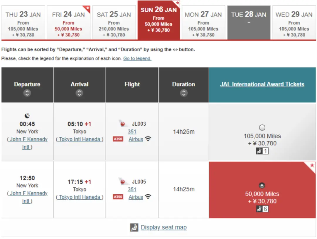 900美元出头锁定日航跨洋商务舱,居然全日期(含旺季)都有票,“无中生有”大法再登场 2 900美元出头锁定日航跨洋商务舱,居然全日期(含旺季)都有票,“无中生有”大法再登场