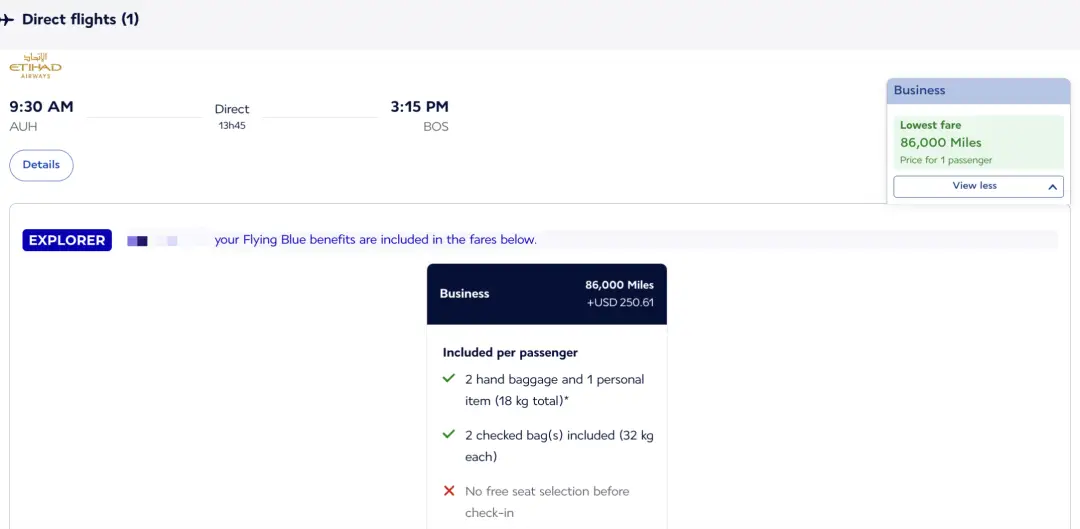 罕见!阿提哈德航空全路线商务舱里程票都可以低成本锁定,而且玩法众多 5 罕见!土豪航司放出大量商务舱里程票,全路线都可以低成本锁定,而且玩法众多