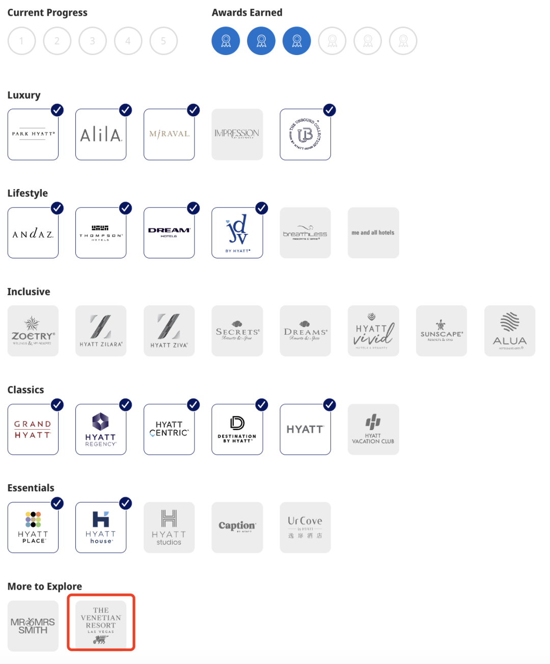 凯悦和威尼斯人全新合作火速上线,但是太让人失望了…… 5 凯悦全新合作火速上线,但是太让人失望了……