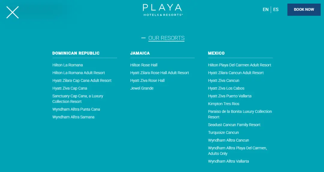 Hyatt收购Playa Hotels & Resorts!在一价全包领域还有竞争对手吗? 2 Hyatt又双叒叕出手收购了!在一价全包领域还有竞争对手吗?