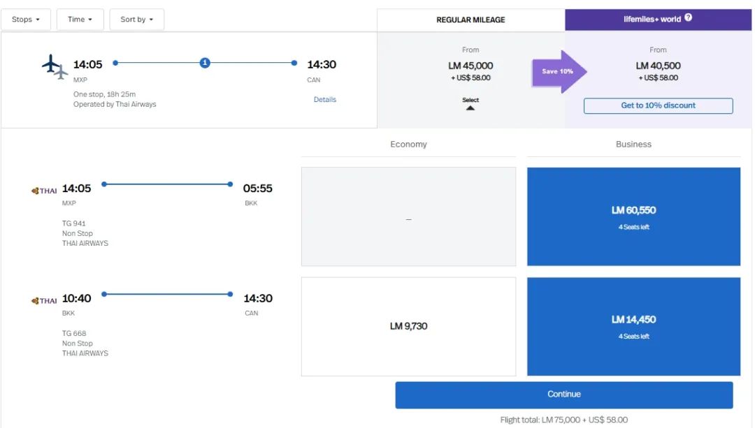 泰航将鱼子酱带到商务舱,有超低成本方式拿下哦,居然通过前几天看似大贬值的点数 7 又有航司将尊贵鱼子酱带到商务舱,有超低成本方式拿下哦,居然通过前几天看似大贬值的点数