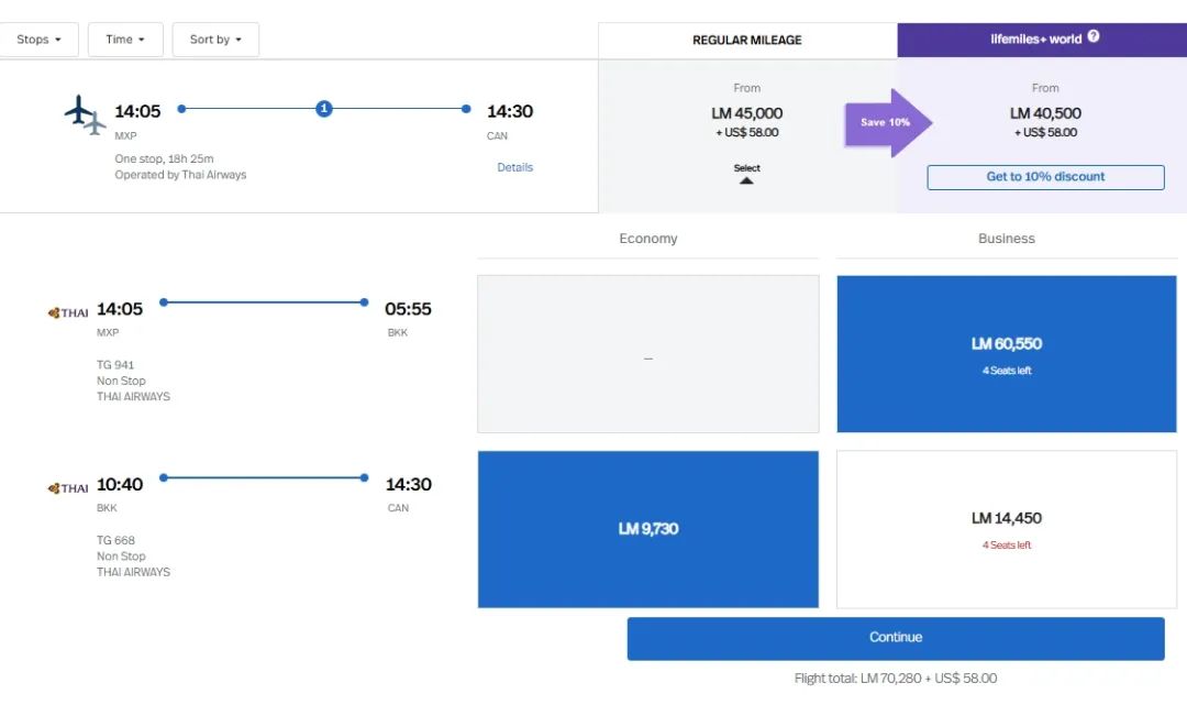 泰航将鱼子酱带到商务舱,有超低成本方式拿下哦,居然通过前几天看似大贬值的点数 6 又有航司将尊贵鱼子酱带到商务舱,有超低成本方式拿下哦,居然通过前几天看似大贬值的点数