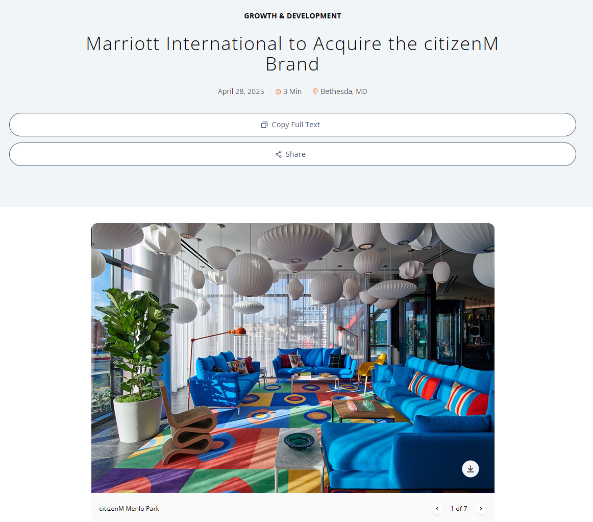 万豪收购citizenM,水得离谱的会籍匹配或可助力大家直通万豪高级会员?已顺利上车! 1 万豪收购citizenM,水得离谱的会籍匹配或可助力大家直通万豪高级会员?已顺利上车!