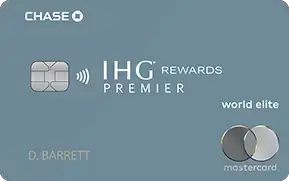 直接赠送白金会籍 & 5张60K免房券史高开卡奖励回归 - Chase IHG Premier信用卡 1 直接赠送白金会籍 & 5张60K免房券史高开卡奖励回归 - Chase IHG Premier信用卡