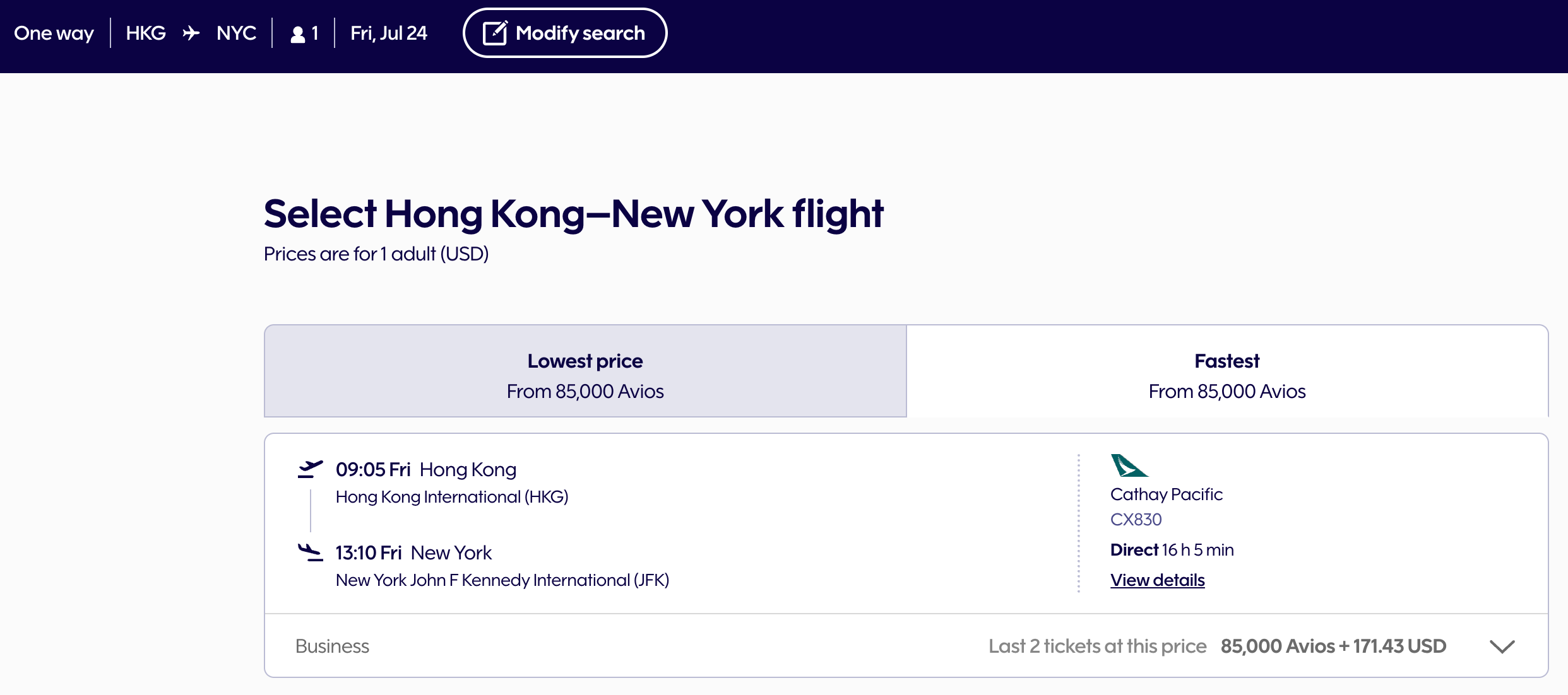 【也可以1400美元拿下】国泰中美直航商务舱放票再升级,临期+远期齐放,61K点数即可拿下 3 【也可以1400美元拿下】国泰中美直航商务舱放票再升级,临期+远期齐放,61K点数即可拿下