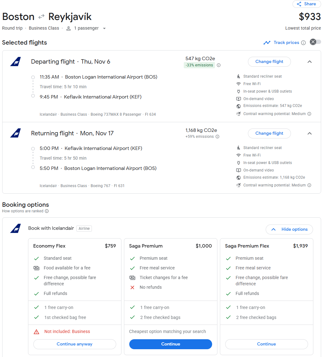 仅限今天,999美元跨洋商务舱,冰岛航空大促销来袭! 5 仅限今天,999美元跨洋商务舱,冰岛航空大促销来袭!