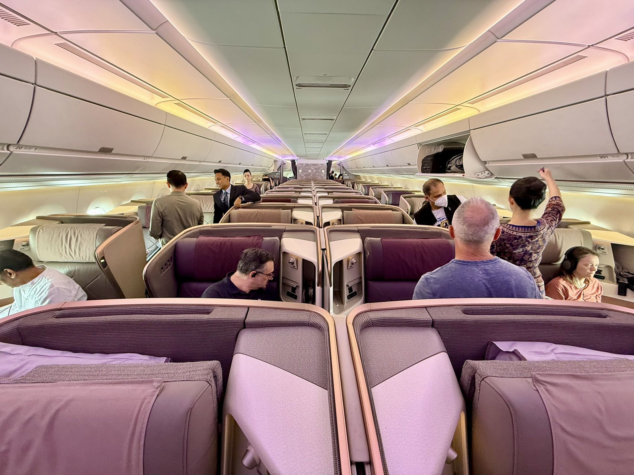 全球最长航班18小时马拉松飞行 – 新航A350-900ULR（新加坡 – 新加坡）商务舱体验