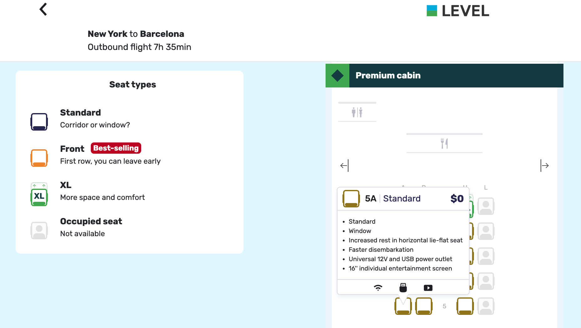 300多美元就可以享受跨洋平躺?!Level把商务舱当超经卖 3 300多美元就可以享受跨洋平躺?!Level把商务舱当超经卖