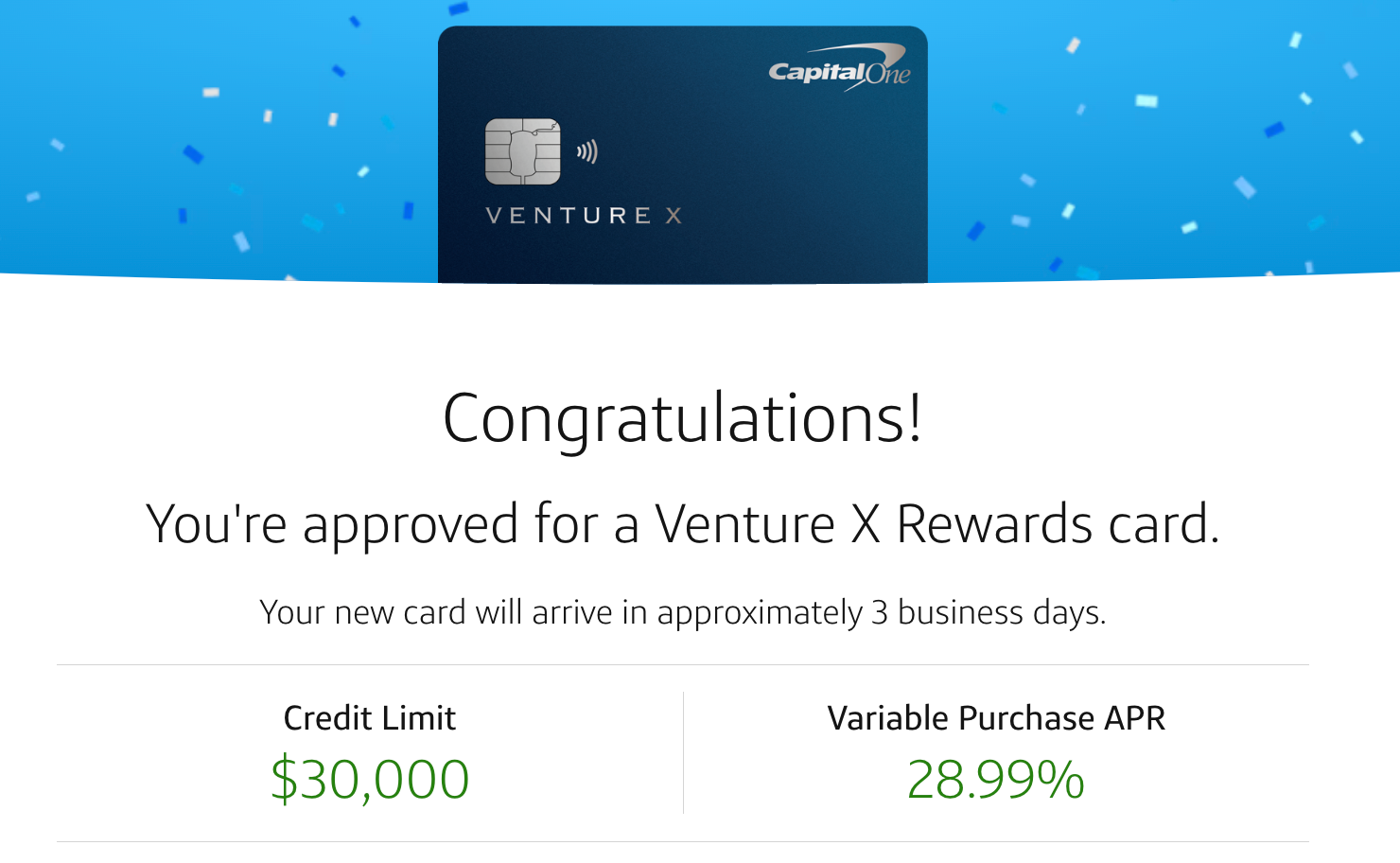 Capital One Venture 100K史高奖励回归!高端神卡批卡门槛大降?多次被拒终于被批 7 Capital One Venture 100K史高奖励回归!高端神卡批卡门槛大降?多次被拒终于被批