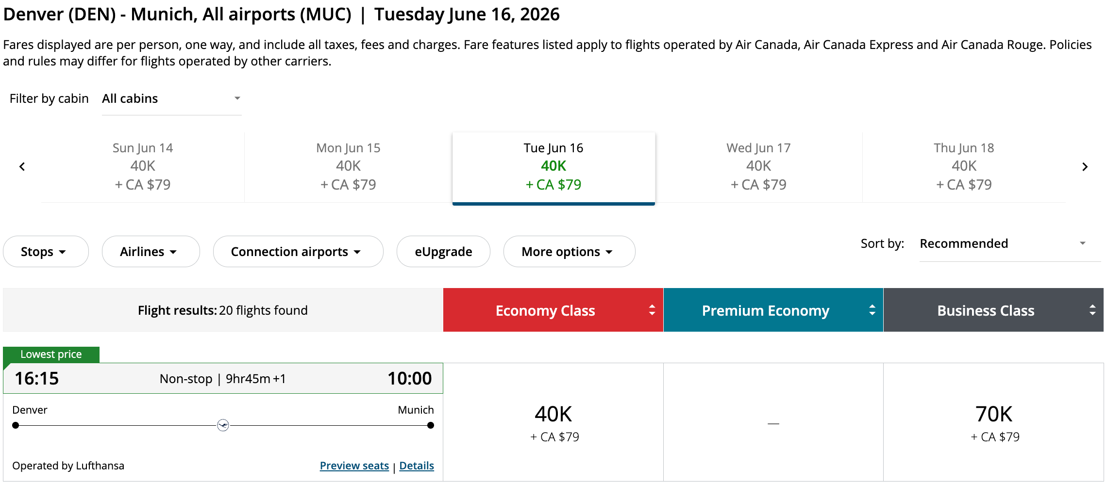 汉莎跨洋商务舱大放票，美东&美西全都有，大量班次9+票，新舱也能兑换！