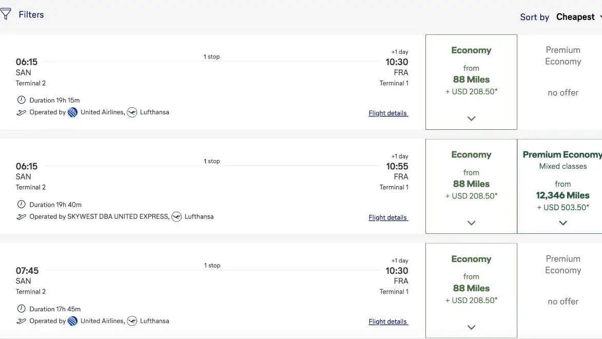 88点竟然能换跨洋机票?!这算是史上最便宜的里程票了吧 6 88点竟然能换跨洋机票?!这算是史上最便宜的里程票了吧