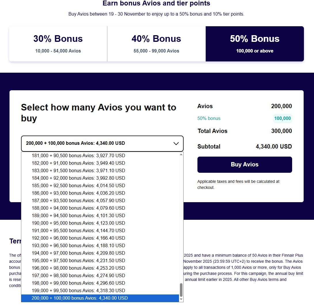 空手套得寰宇一家红宝石！顺便1400美元不到搞定中美直航商务舱！芬航里程超罕见加赠大促来了