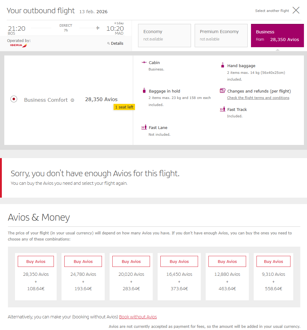 仅限1天,43K点数兑换中美直航商务舱!房租神卡Bilt转Avios最高100%额外加赠 6 仅限1天,43K点数兑换中美直航商务舱!房租神卡Bilt转Avios最高100%额外加赠