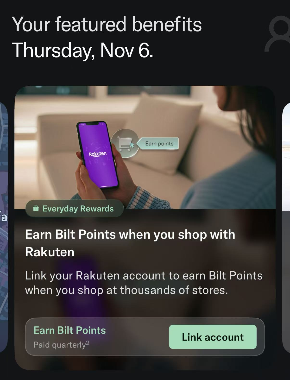 Bilt和Rakuten合作已正式上线，绑定成功，还有倒贴羊毛可以薅！