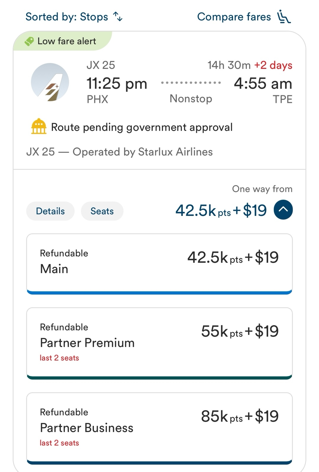 旺季无Blackout!星宇航空再次突发大放票,75K点数锁定中美商务舱,退改几乎免费! 4 旺季无Blackout!星宇航空再次突发大放票,75K点数锁定中美商务舱,退改几乎免费!