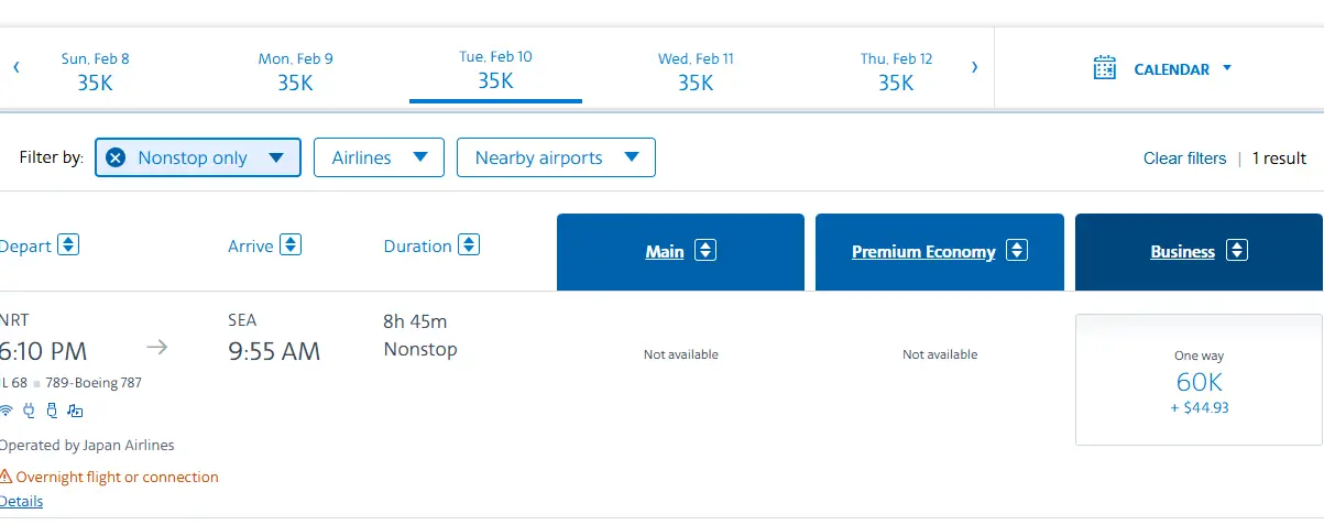 日航中美商务舱大放票升级!美东美西全面井喷,同样1000美元出头拿下 18 日航中美商务舱大放票升级!美东美西全面井喷,同样1000美元出头拿下