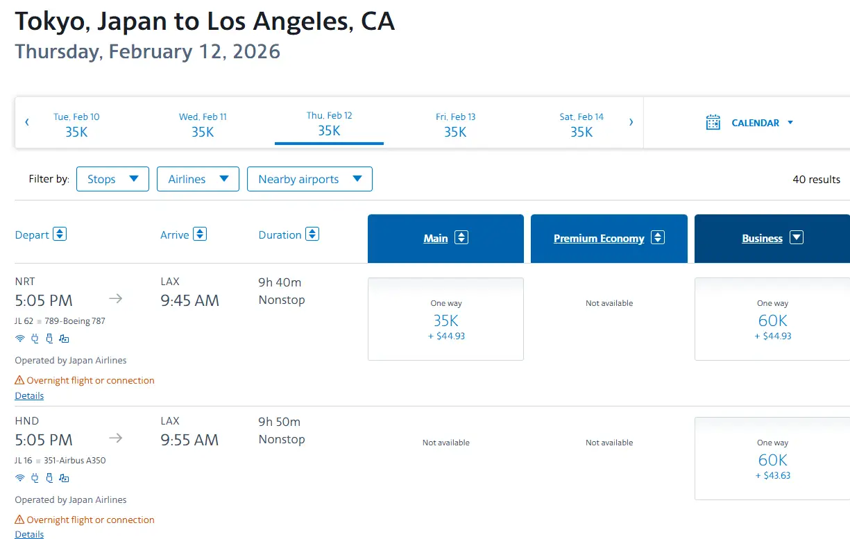 日航中美商务舱大放票升级!美东美西全面井喷,同样1000美元出头拿下 17 日航中美商务舱大放票升级!美东美西全面井喷,同样1000美元出头拿下