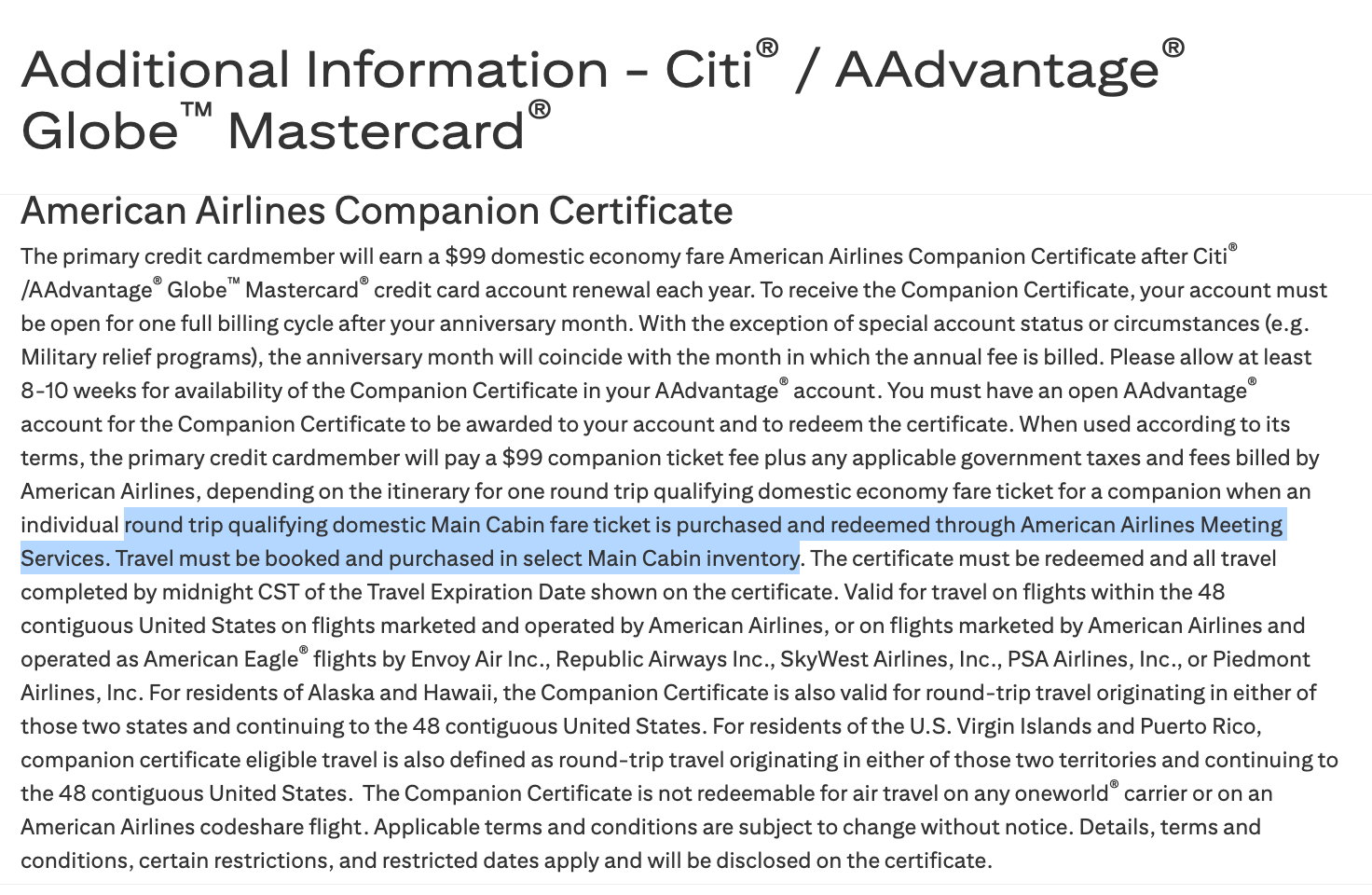 新卡上线,90K点数开卡奖励,开卡就送日航头等舱 / 中美商务舱 - Citi AAdvantage Globe信用卡 7 新卡上线,90K点数开卡奖励,开卡就送日航头等舱 / 中美商务舱 - Citi AAdvantage Globe信用卡