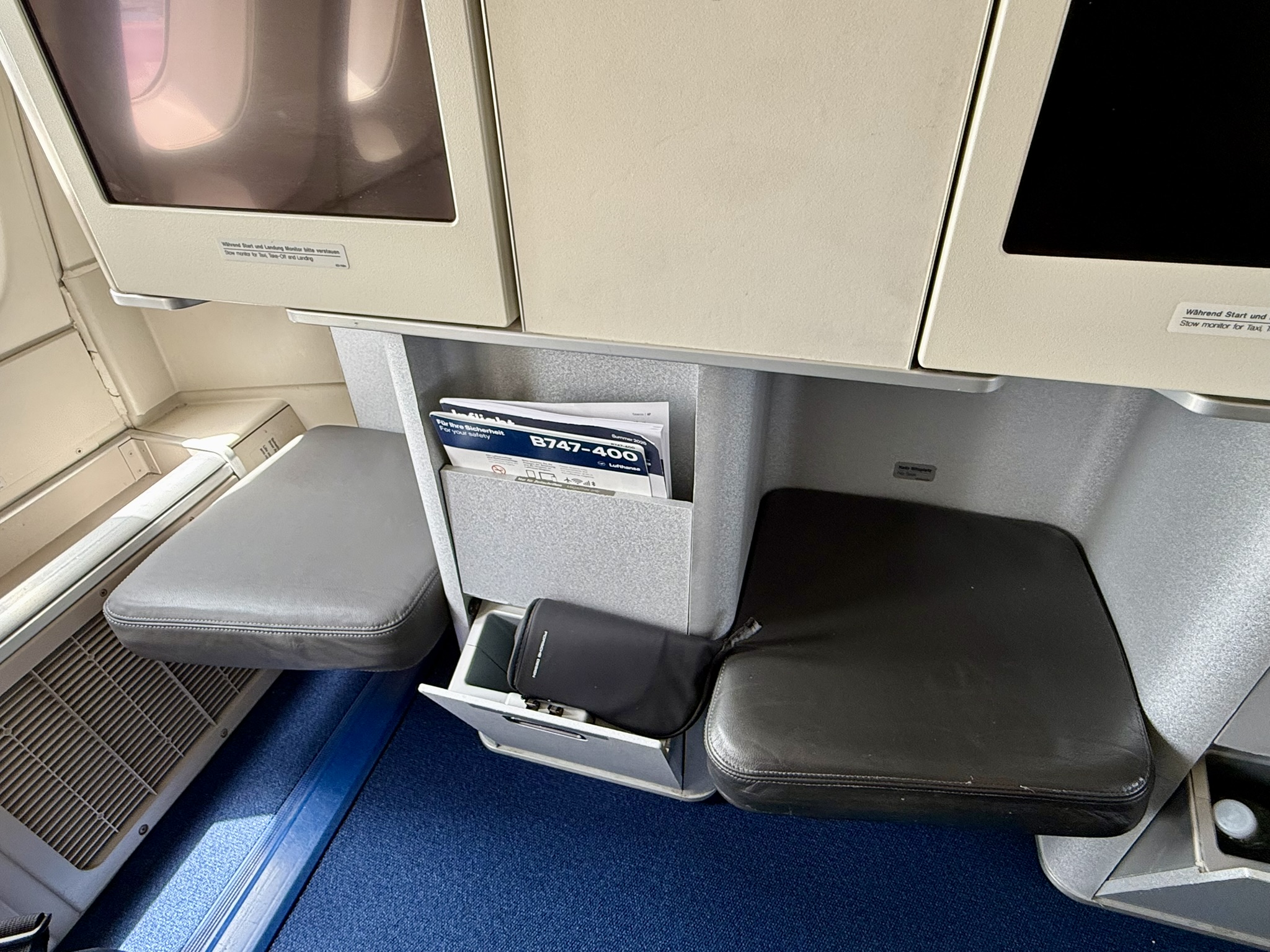 28K点数拿下空中女皇跨洋商务舱 - 汉莎航空B747-400（法兰克福 – 纽约纽瓦克）商务舱体验