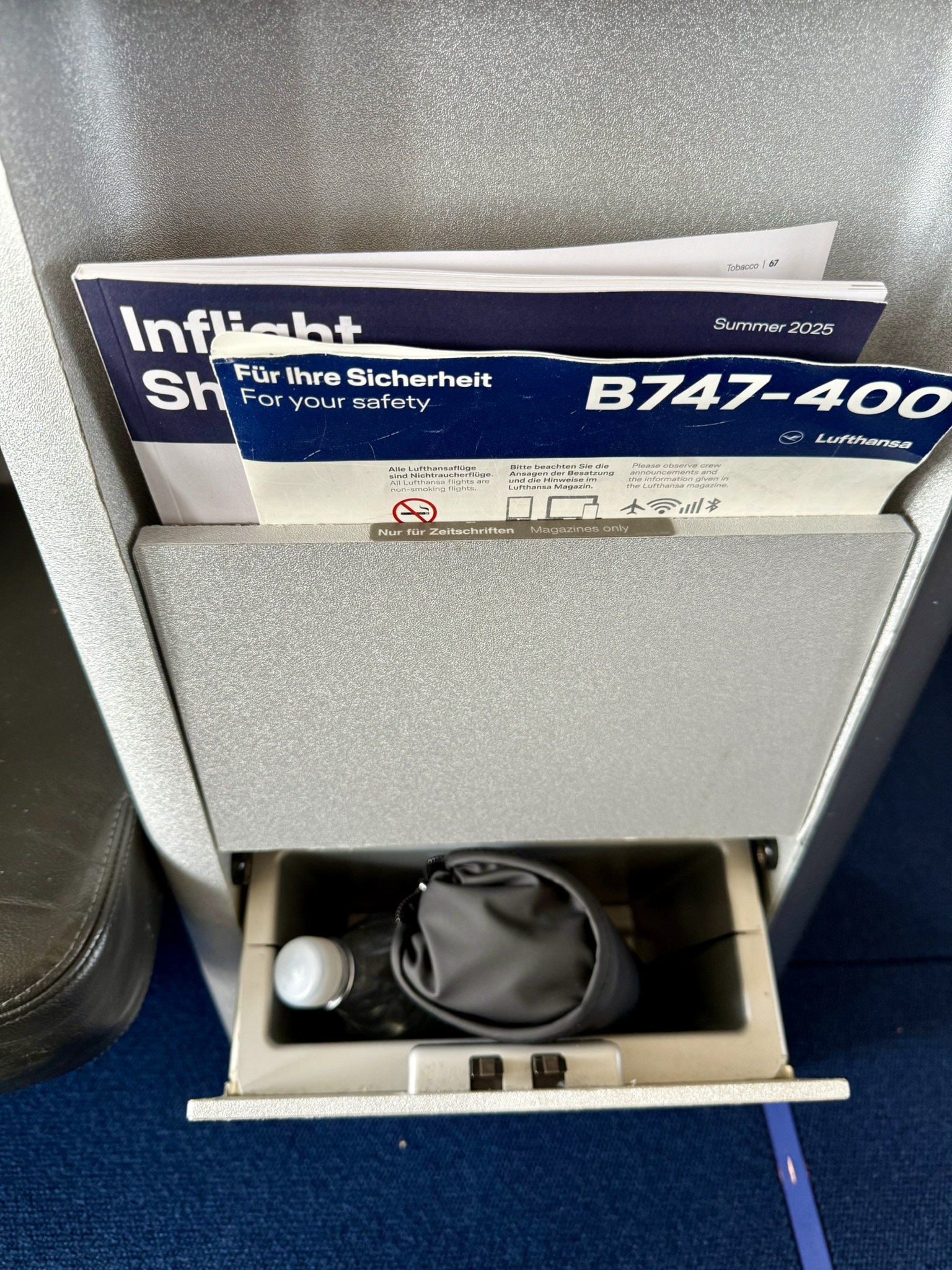 28K点数拿下空中女皇跨洋商务舱 - 汉莎航空B747-400（法兰克福 – 纽约纽瓦克）商务舱体验