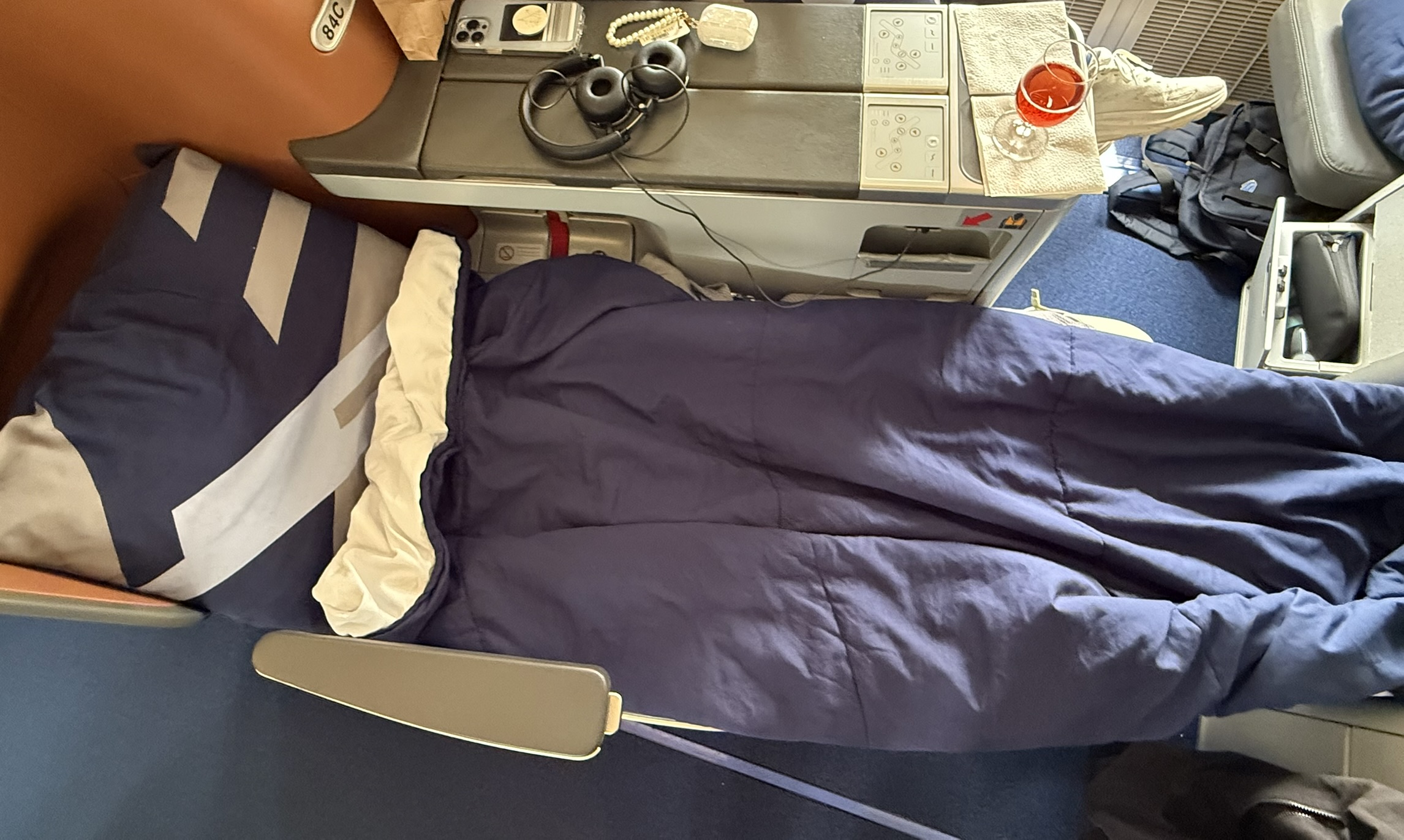 28K点数拿下空中女皇跨洋商务舱 - 汉莎航空B747-400（法兰克福 – 纽约纽瓦克）商务舱体验