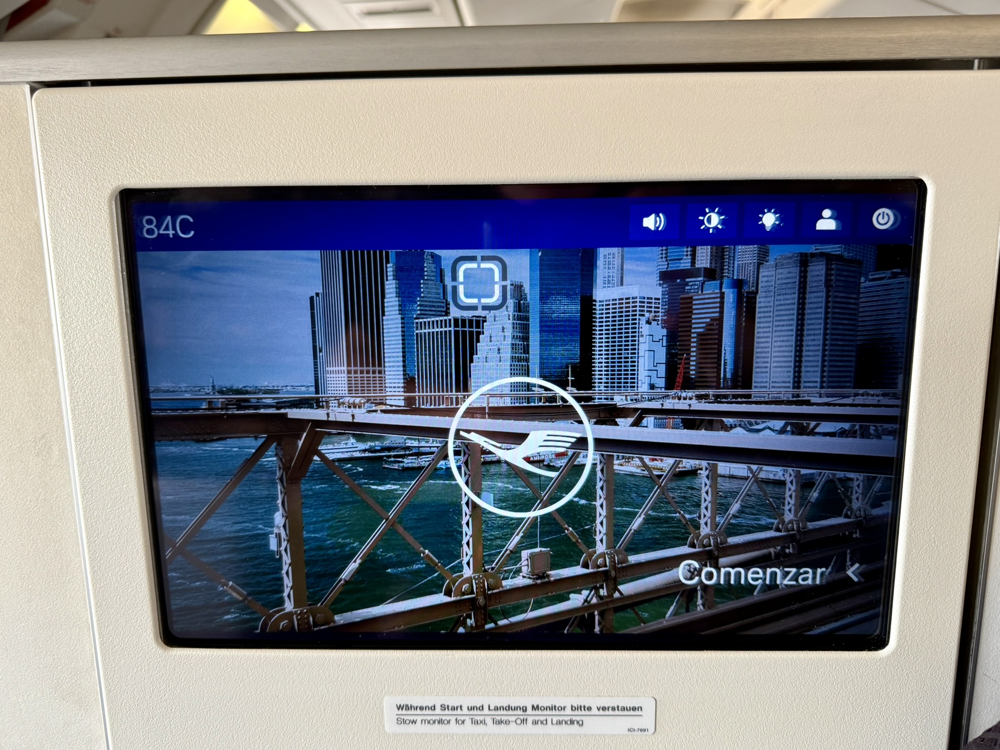 28K点数拿下空中女皇跨洋商务舱 - 汉莎航空B747-400（法兰克福 – 纽约纽瓦克）商务舱体验